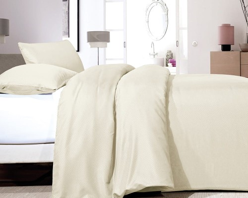 Kpl 200x220 SATIN POINT krem mikroperkal 