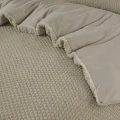 200x220 FUR TEDDY brąz kpl pościeli z mikrofibry