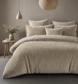 200x220 FUR TEDDY brąz kpl pościeli z mikrofibry