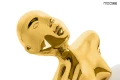 HUMAN GOLD PREMIUM złota  lampa podłogowa