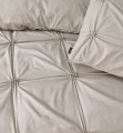200x200/220 PUNCH PINTUCK brąz mikroperkal kpl pościeli