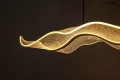 BREATH 150 złota lampa wisząca 