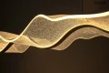 BREATH 150 złota lampa wisząca 