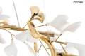 FLORA 80 złota lampa wisząca 