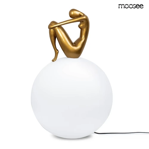 UOMO 35 złota lampa podłogowa 