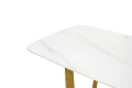 ODEON 180 stół z ceramicznym blatem biały