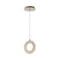 GIRONA złota lampa wisząca pojedyncza