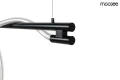 SERPIENTE 120 czarna lampa wisząca