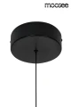 SERPIENTE 120 czarna lampa wisząca