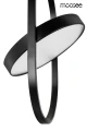 SPINNER 19 czarna lampa wisząca 