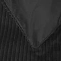 200x200/220 RIB Teddy czarny kpl pościeli