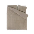 240x200/220 CHEVRON TEDDY brąz  kpl pościeli mikrofibra