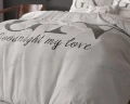 140x200/220 GOODNIGHT srebrny  mikrofibra kpl pościeli