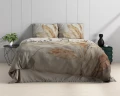 240x200/220 WHOLE NATURE piaskowy  bawełna satynowa kpl pościeli