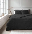 240x200/220 FAUX FUR CHECK czarny 240x200/220 kpl pościeli