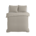 200x220 POM POM beż  teddy kpl pościeli