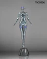 CYBER WOMAN STAND lampa podłogowa / rzeźba 