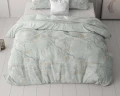 240x220 BLOSSOM niebieski  kpl pościeli mikrofibra