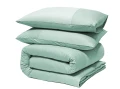 240x220 VALENCIA miętowy  zielony  kpl pościeli mikrofibra
