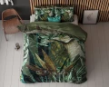 140x200/220 THE BOTANIC GARDEN mikrofibra zielony  kpl pościeli