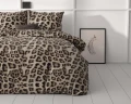 140x200/220 DEEP PANTHER brunatny kpl poscieli mikrofibra
