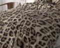 140x200/220 DEEP PANTHER brunatny kpl poscieli mikrofibra
