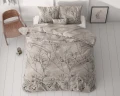 240x200/220 DORA brąz kpl poscieli mikrofibra