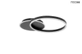  RINGS 2 plafon lampa sufitowa czarna