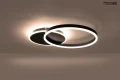  RINGS 2 plafon lampa sufitowa czarna
