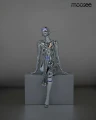 CYBER WOMAN lampa podłogowa / rzeźba 