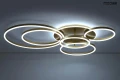 RINGS 6 plafon lampa sufitowa / złota
