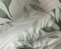 140x200/220 URBAN GREENHOUSE zielony  kpl pościeli bawełna