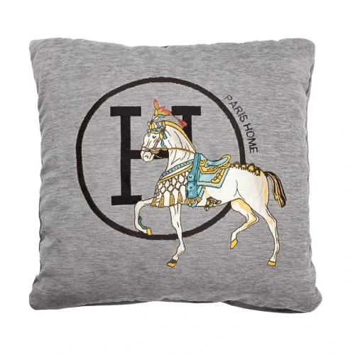 SHP PARIS HOME Poduszka dekoracyjna szara