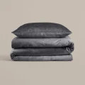 140x220 VELVET CARTIER antracyt kpl pościeli