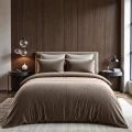140x220 VELVET CARTIER brąz kpl pościeli