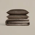 200x220 VELVET CARTIER brąz kpl pościeli