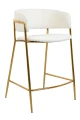 DELTA krzesło barowe 65 biało