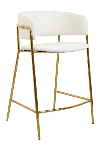 DELTA krzesło barowe 65 biało