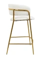 DELTA krzesło barowe 65 biało