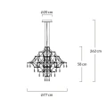CONSTELATION 77 lampa wisząca - LED MOOSEE