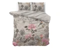 200x200/220 FOREST FLOWERS mikrofibra krem  kpl pościeli
