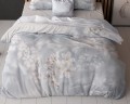 200x200/220 FROST NATURE mikrofibra niebieski  kpl pościeli