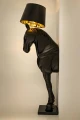 KOŃ HORSE STAND M lampa podłogowa czarna - włókno szklane MOOSEE 