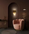  IMPERIAL WALL lampa ścienna GOLD - stal MOOSEE