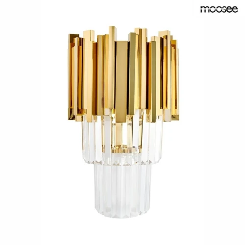  IMPERIAL WALL lampa ścienna GOLD - stal MOOSEE