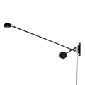  GEAR lampa ścienna czarna MOOSEE