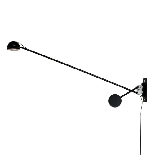  GEAR lampa ścienna czarna MOOSEE