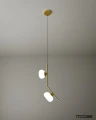 RUGIA lampa wisząca złota  MOOSEE