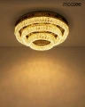 SAVOY lampa sufitowa / plafon 3 złota MOOSEE