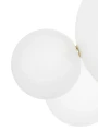  CAPRI LINE lampa wisząca 3 złota / biała - 180 LED MOOSEE